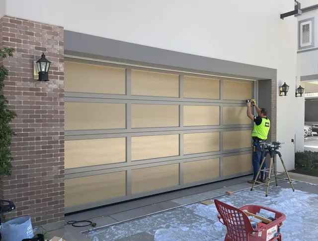 Garage door replacement service by Glocester Garage Door Repair in Glocester