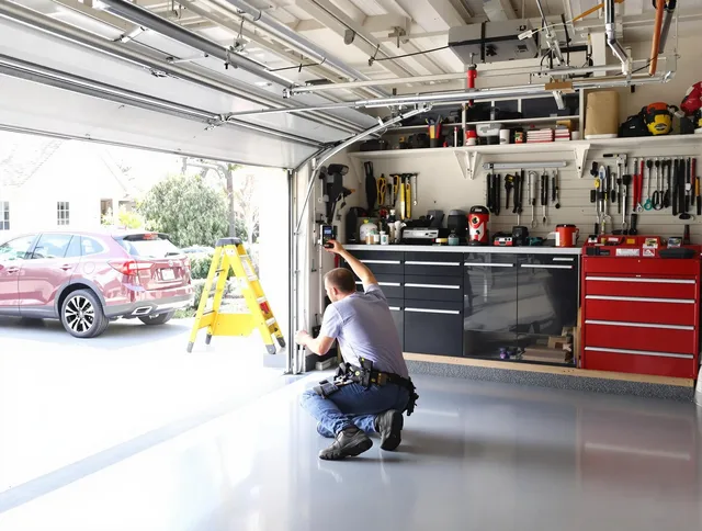 Local garage door repair service by Glocester Garage Door Repair in Glocester