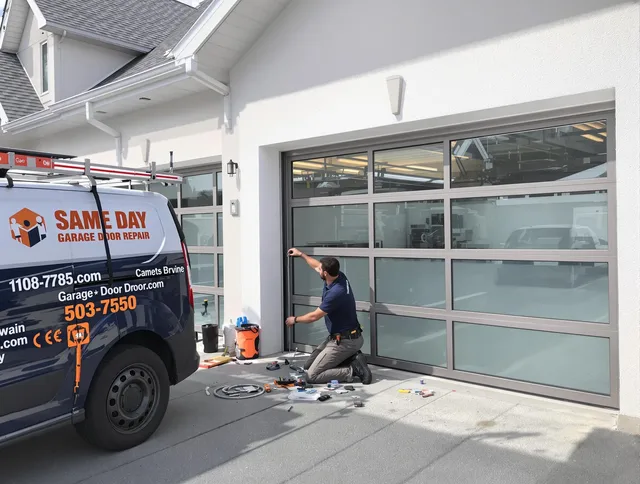 Same-day garage door repair service by Glocester Garage Door Repair in Glocester